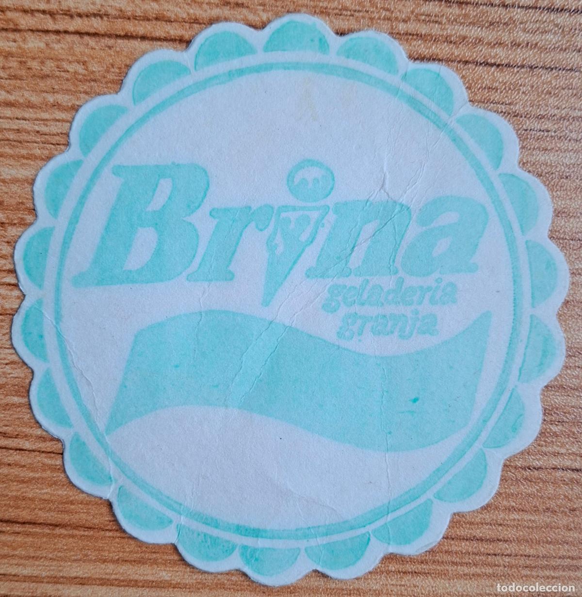 Otros Art&iacute;culos de Coleccionismo en Papel: Posavasos Geladeria Granja Brina - Barcelona