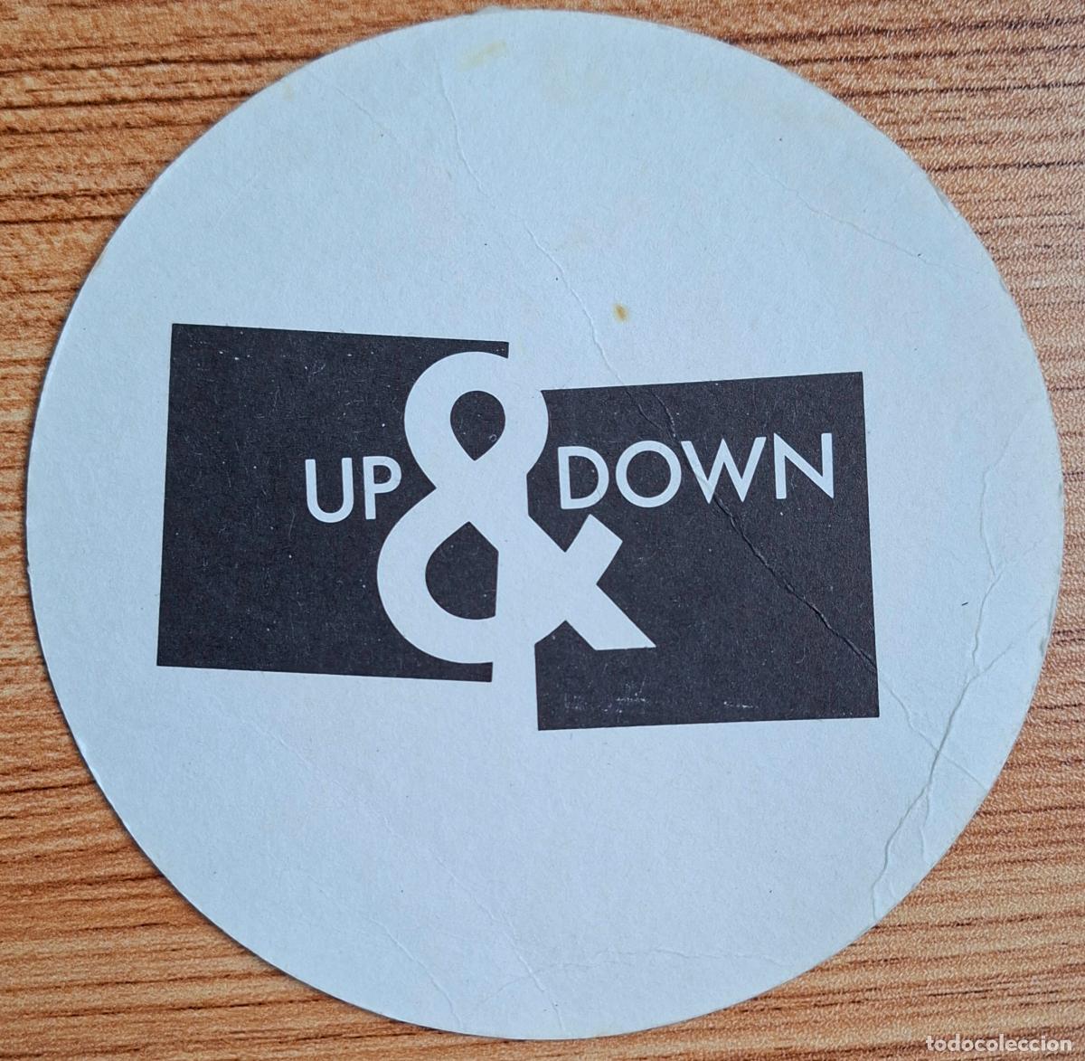 Otros Art&iacute;culos de Coleccionismo en Papel: Posavasos Discoteca Up & Down - Barcelona