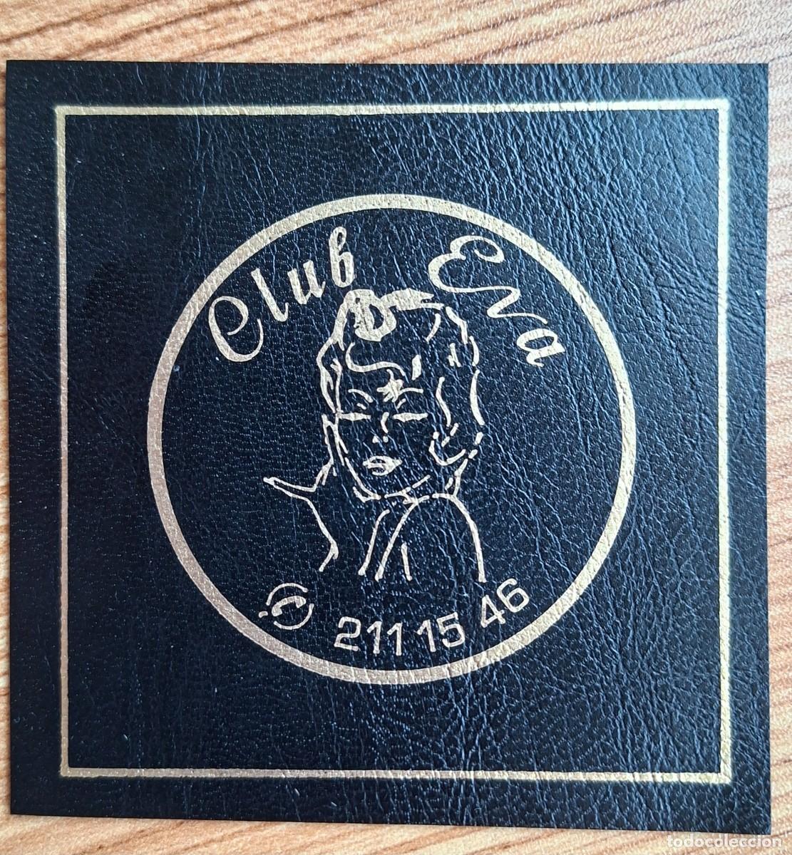 Otros Art&iacute;culos de Coleccionismo en Papel: Posavasos Club Eva - Barcelona