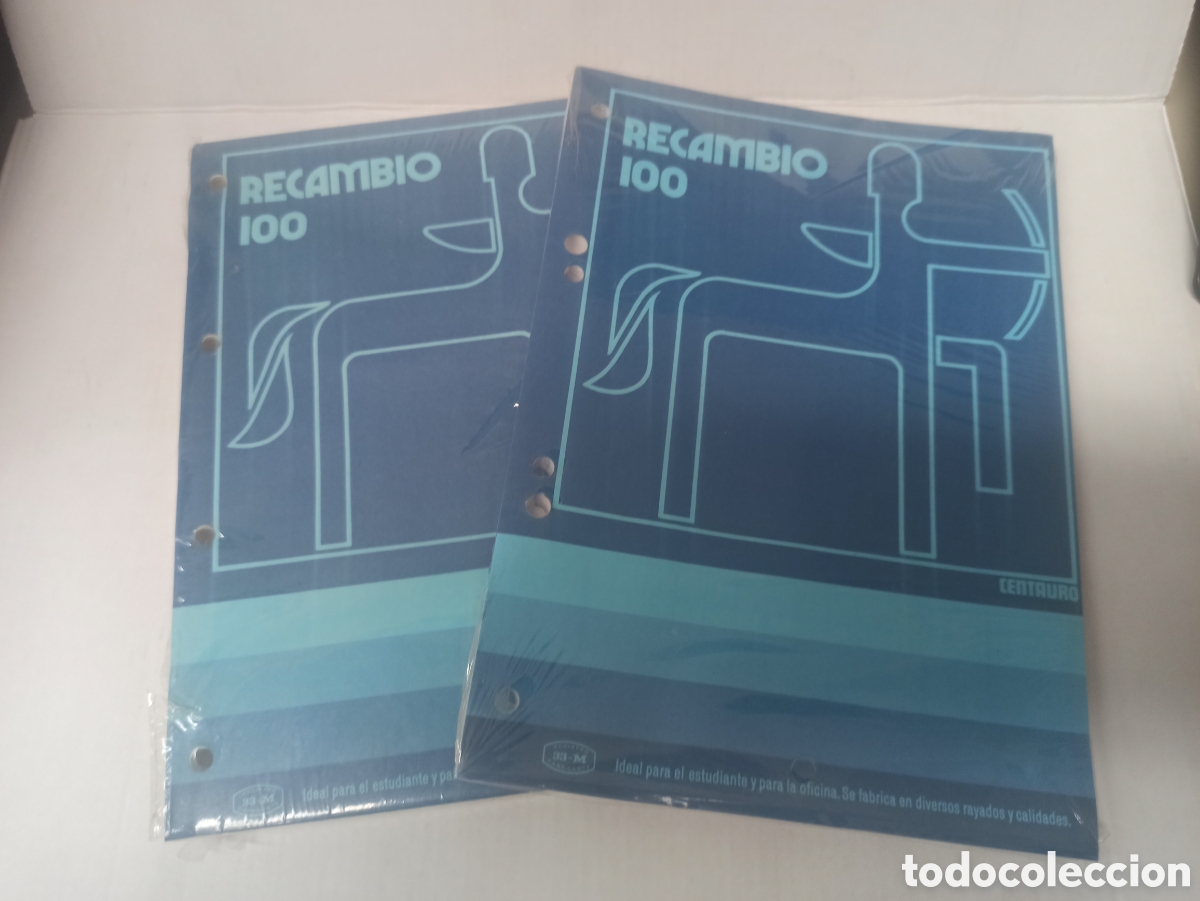Otros Art&iacute;culos de Coleccionismo en Papel: Antiguos recambios portabloc