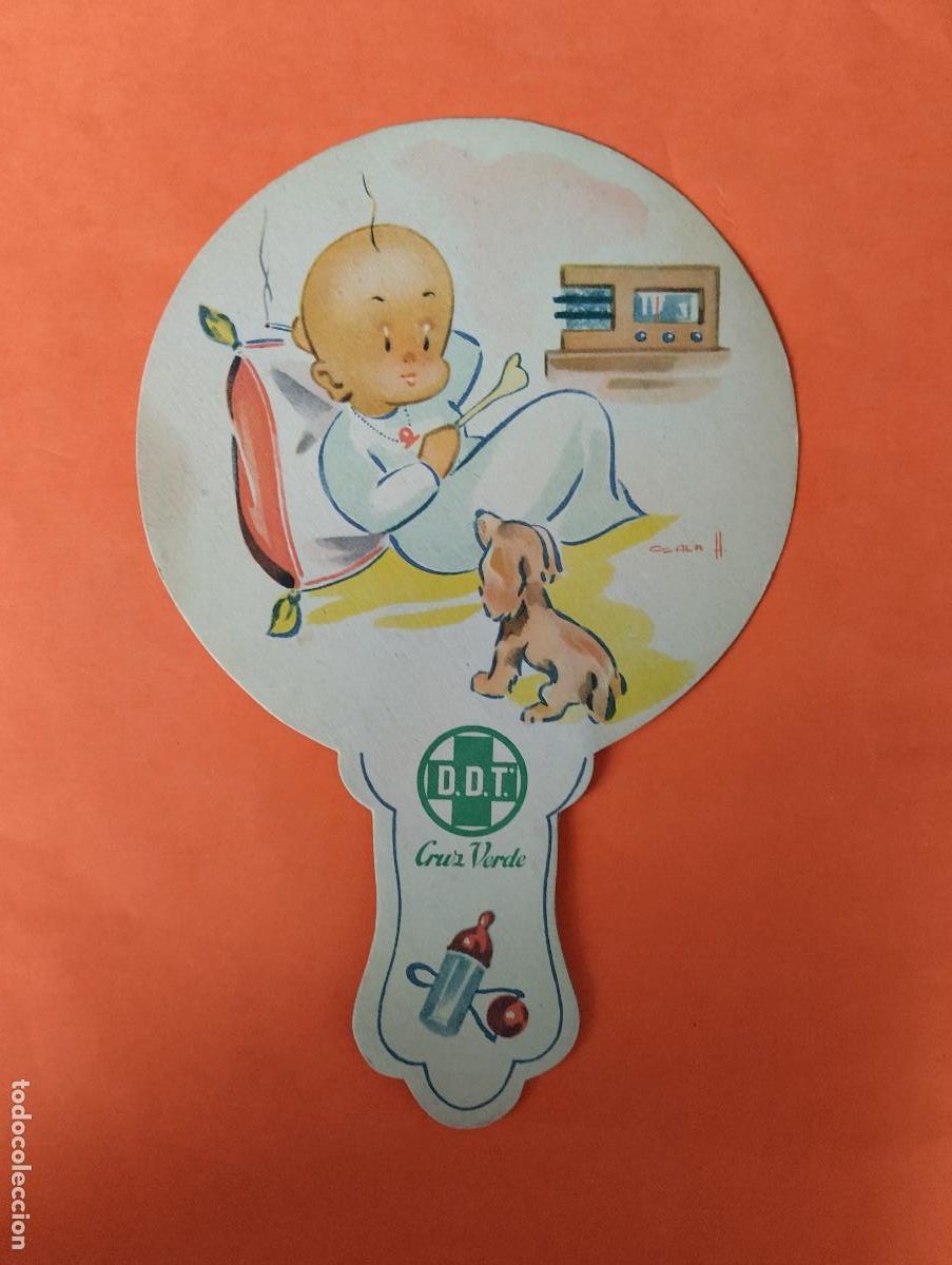 Paper Collecting Others: PAIPAI PAI PAI PAY PAY ABANICO PUBLICITARIO CRUZ VERDE. D.D.T..