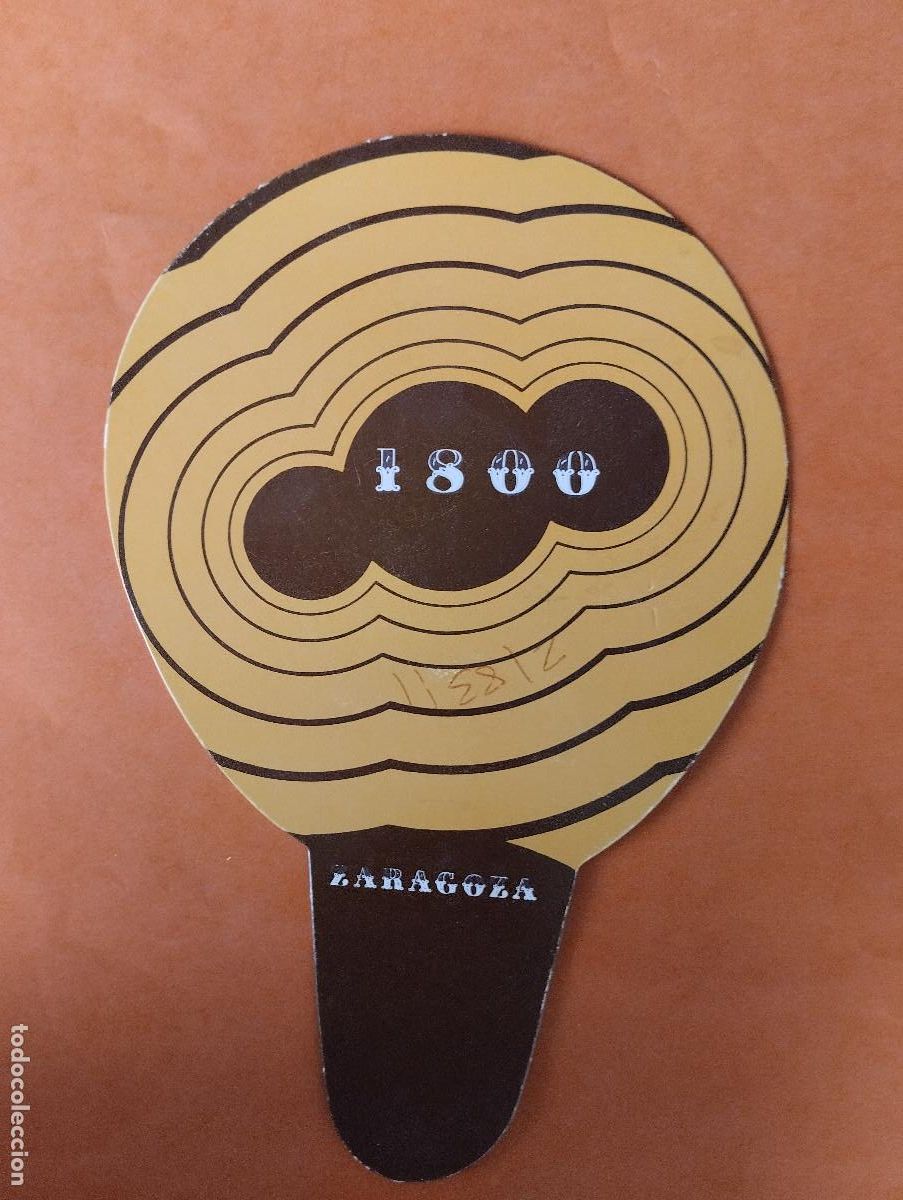 Sammelleidenschaft Andere Papierartikel: PAIPAI PAI PAI PAY PAY ABANICO SALA DISCOTECA 1800, ZARAGOZA,