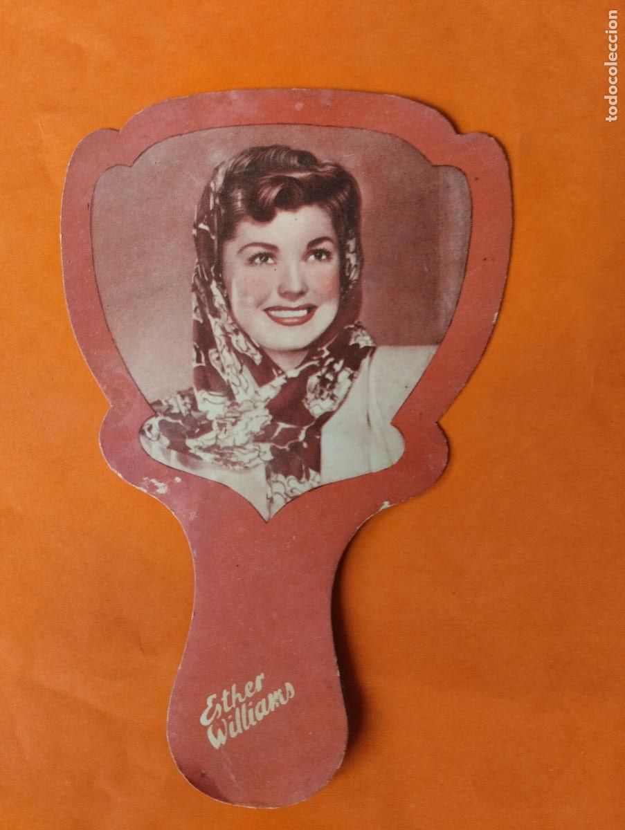 Otros Art&iacute;culos de Coleccionismo en Papel: PAIPAI PAI PAI PAY PAY ABANICO BAR RESTORANT TABERNA VASCA. ZARAGOZA ESTHER WILLIAMS CINE