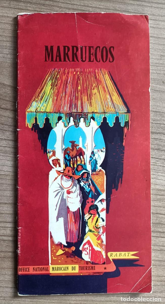 Otros Art&iacute;culos de Coleccionismo en Papel: Libro, revista, antigua guia de Marruecos
