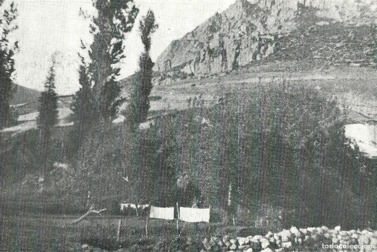 Otros Art&iacute;culos de Coleccionismo en Papel: LA RIERA BURON AL FONDO BABIA LACIANA LEON 16X10 CLIPPING ANTIGUO M24