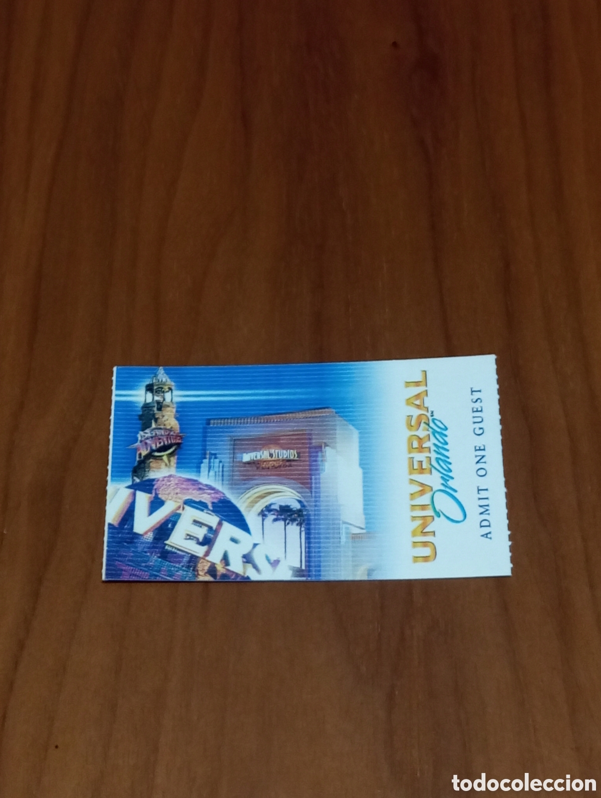 Otros Art&iacute;culos de Coleccionismo en Papel: ENTRADA PARQUE ATRACCIONES UNIVERSAL ORLANDO 1992