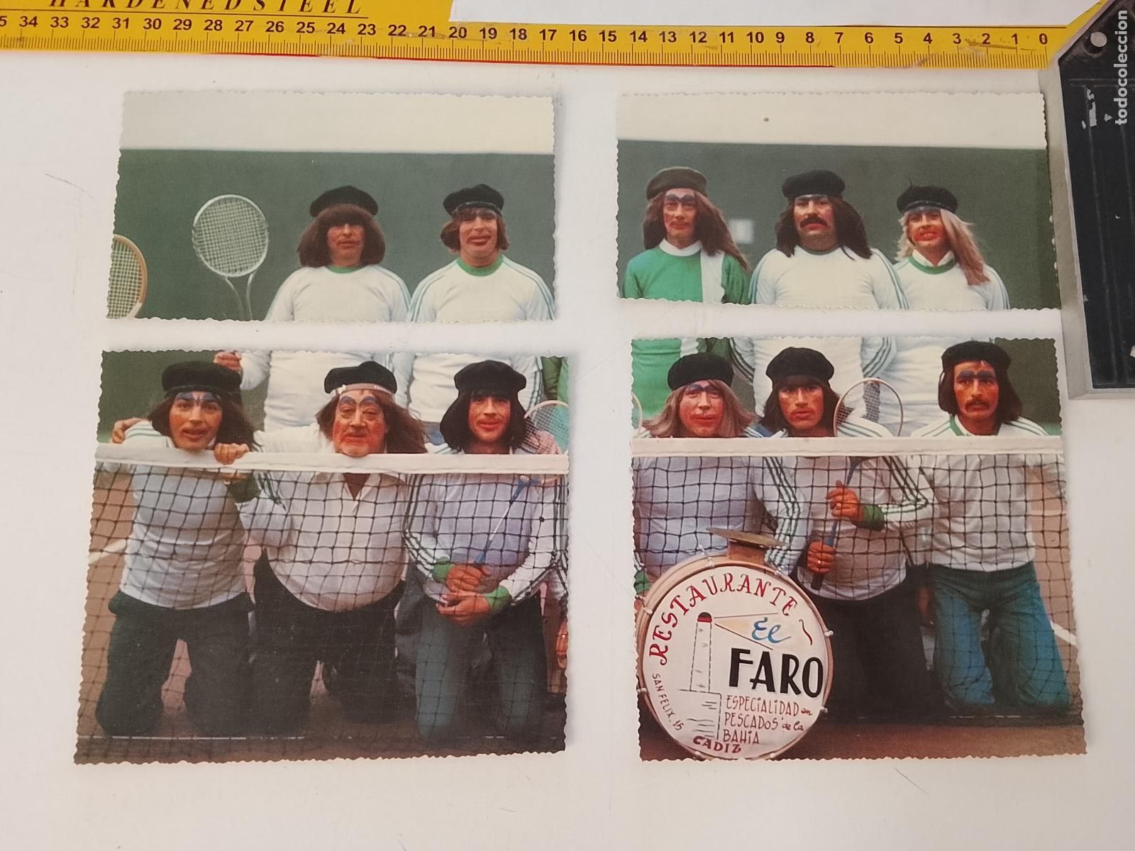 Otros Art&iacute;culos de Coleccionismo en Papel: ANTIGUO carton troquelado tipo cromo, carnaval de cadiz agrupacion