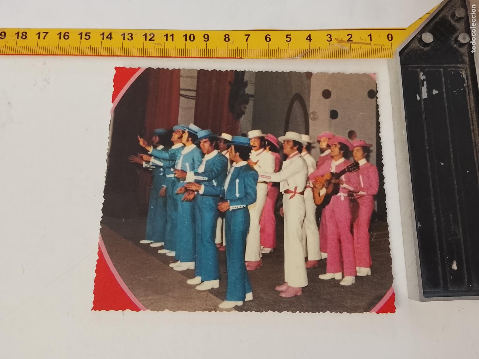 Otros Art&iacute;culos de Coleccionismo en Papel: ANTIGUO carton troquelado tipo cromo, carnaval de cadiz agrupacion