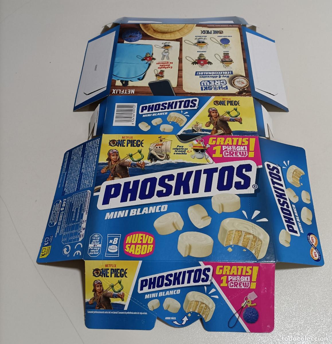 Otros Art&iacute;culos de Coleccionismo en Papel: caja one piece vacia phoskitos mini 2026 empty packaging poskitos
