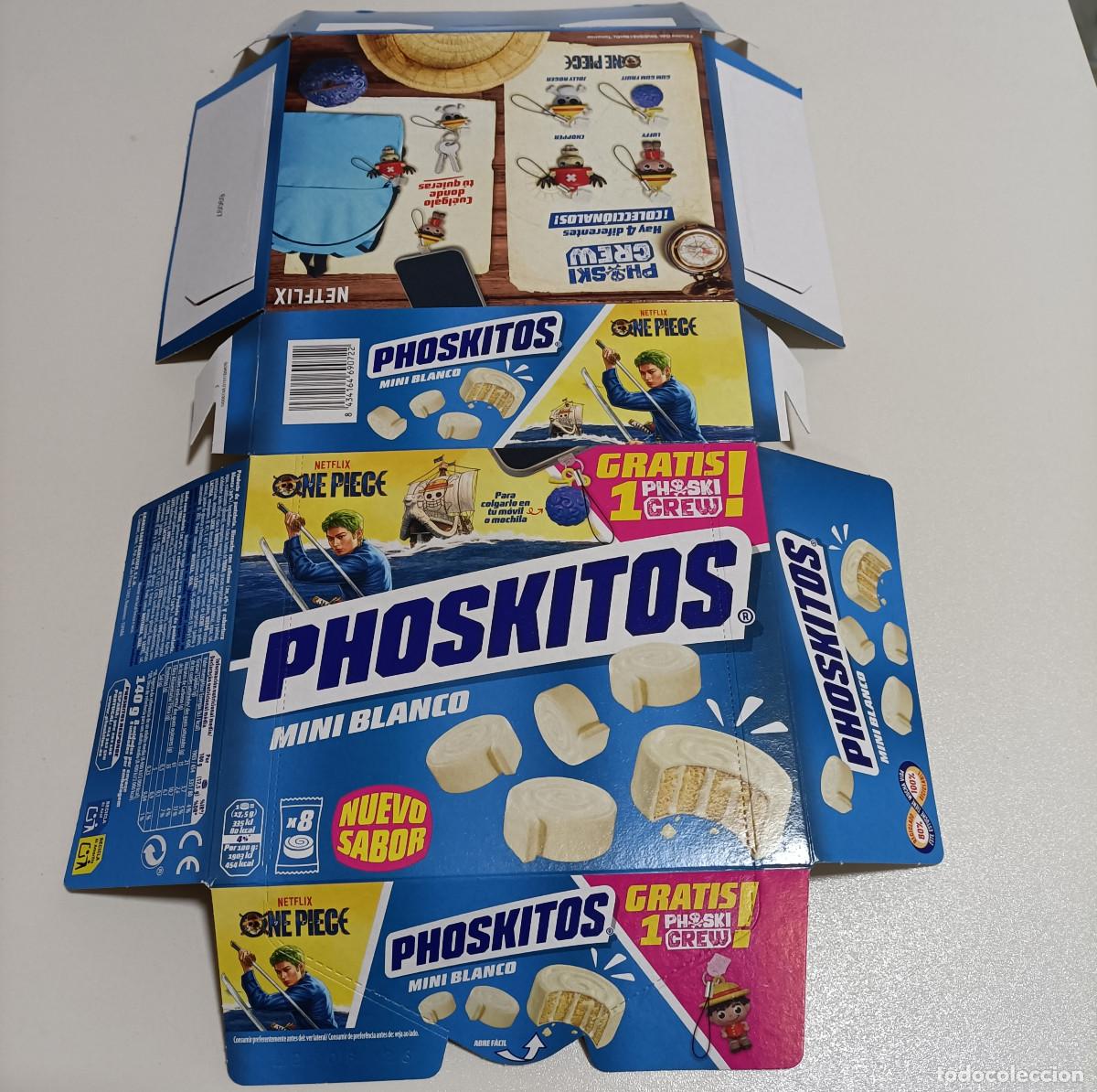 Otros Art&iacute;culos de Coleccionismo en Papel: caja one piece vacia phoskitos mini 2026 empty packaging poskitos