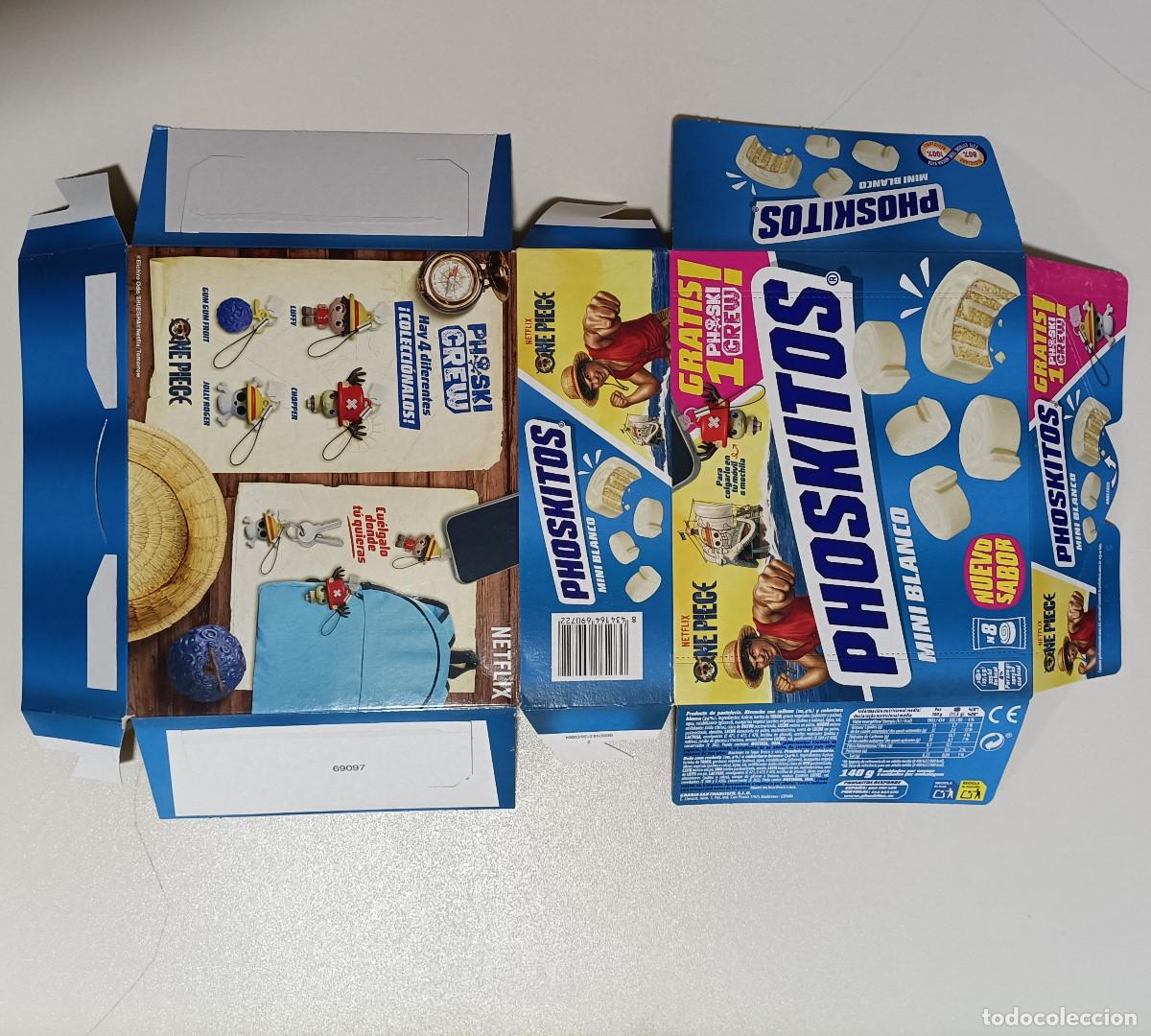 Otros Art&iacute;culos de Coleccionismo en Papel: caja one piece vacia phoskitos mini 2026 empty packaging poskitos
