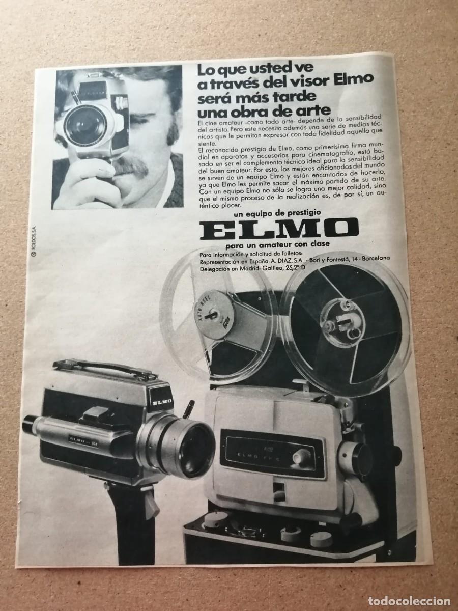 Otros Art&iacute;culos de Coleccionismo en Papel: ANUNCIO. PROYECTORES ELMO
