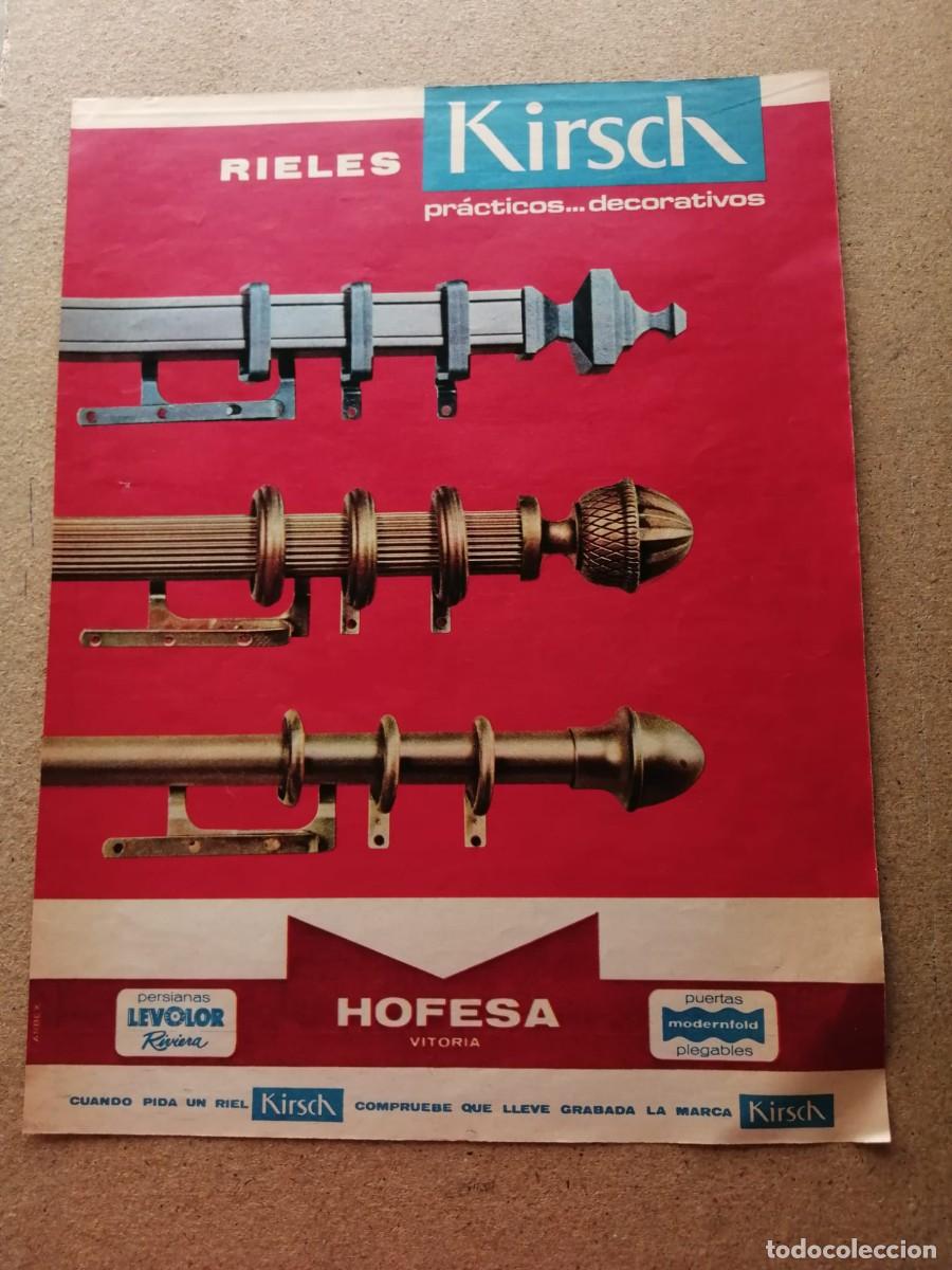 Otros Art&iacute;culos de Coleccionismo en Papel: ANUNCIO. RIELES KIRSCH