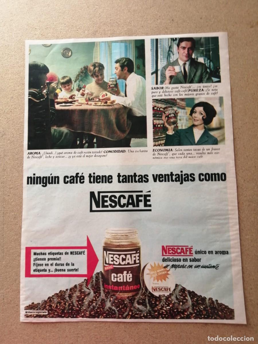 Otros Art&iacute;culos de Coleccionismo en Papel: ANUNCIO. NESCAFE....