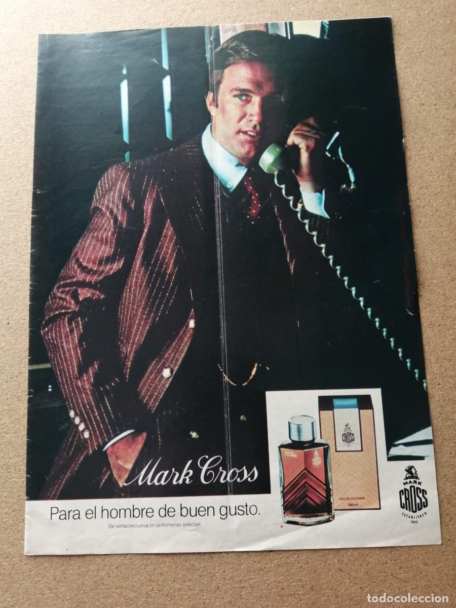 Otros Art&iacute;culos de Coleccionismo en Papel: ANUNCIO. EAU DE COLOGNE MARK CROSS