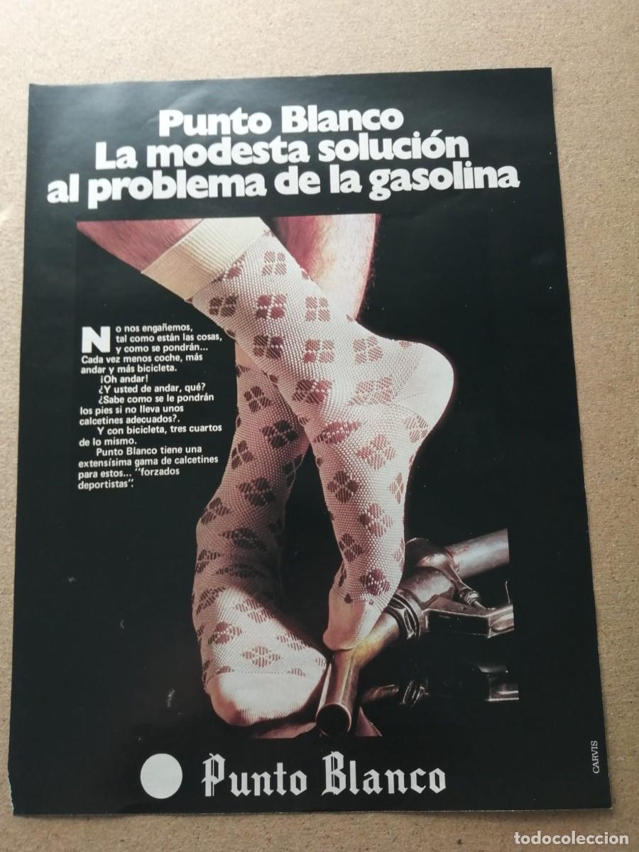 Otros Art&iacute;culos de Coleccionismo en Papel: ANUNCIO. PUNTO BLANCO