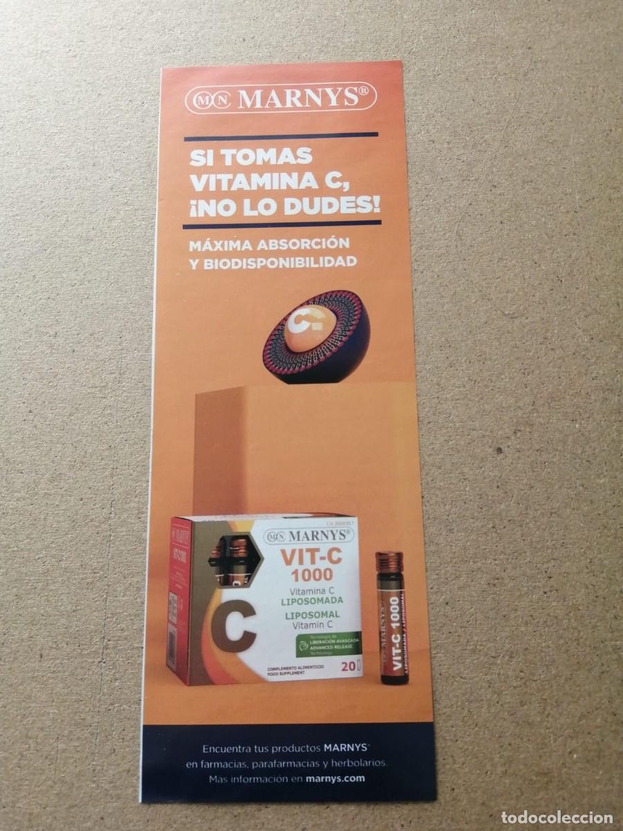 Otros Art&iacute;culos de Coleccionismo en Papel: ANUCIO. MARNYS, VITAMINA C