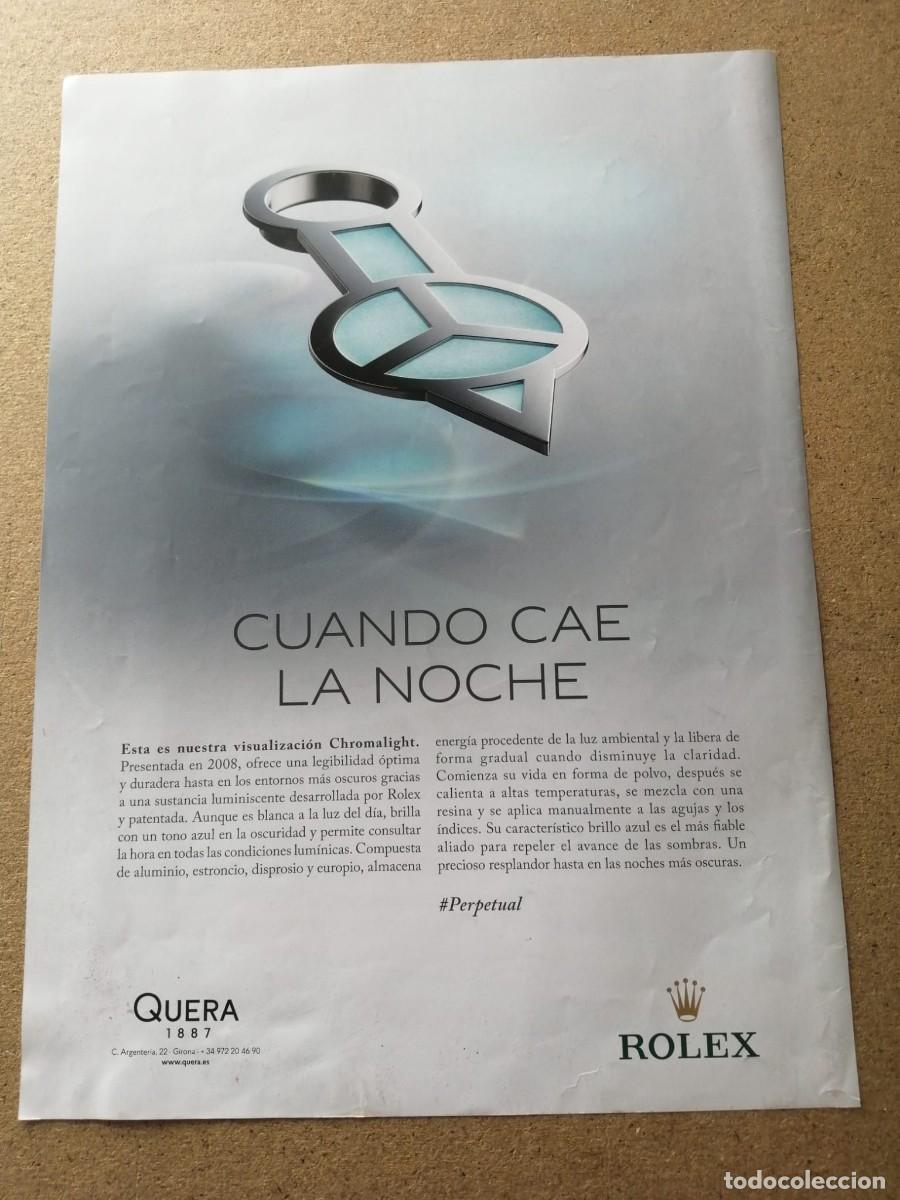 Otros Art&iacute;culos de Coleccionismo en Papel: ANUNCIO. ROLEX......