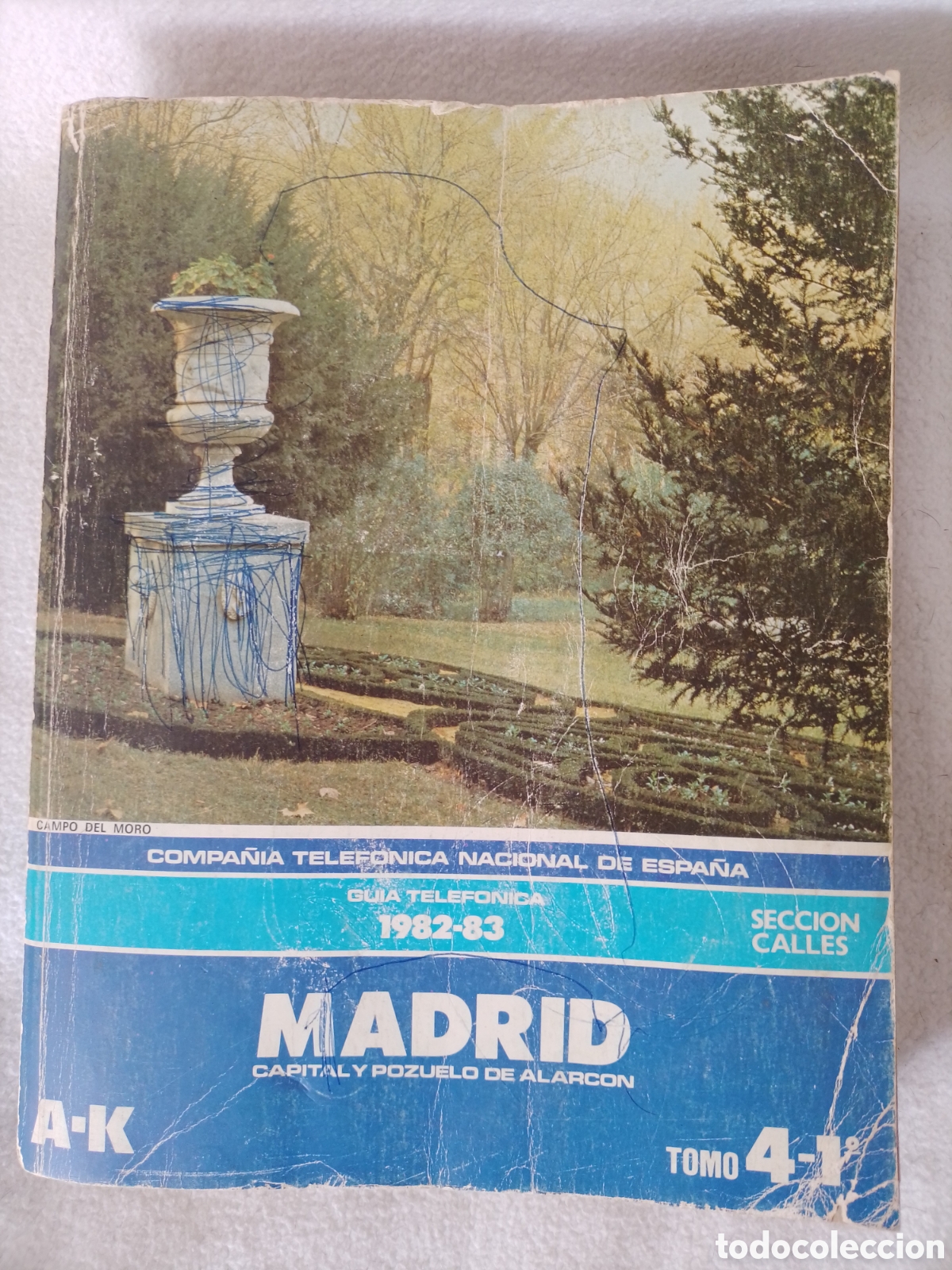Otros Art&iacute;culos de Coleccionismo en Papel: Guia telef&oacute;nica nacional de Espa&ntilde;a Madrid 1982-83.
