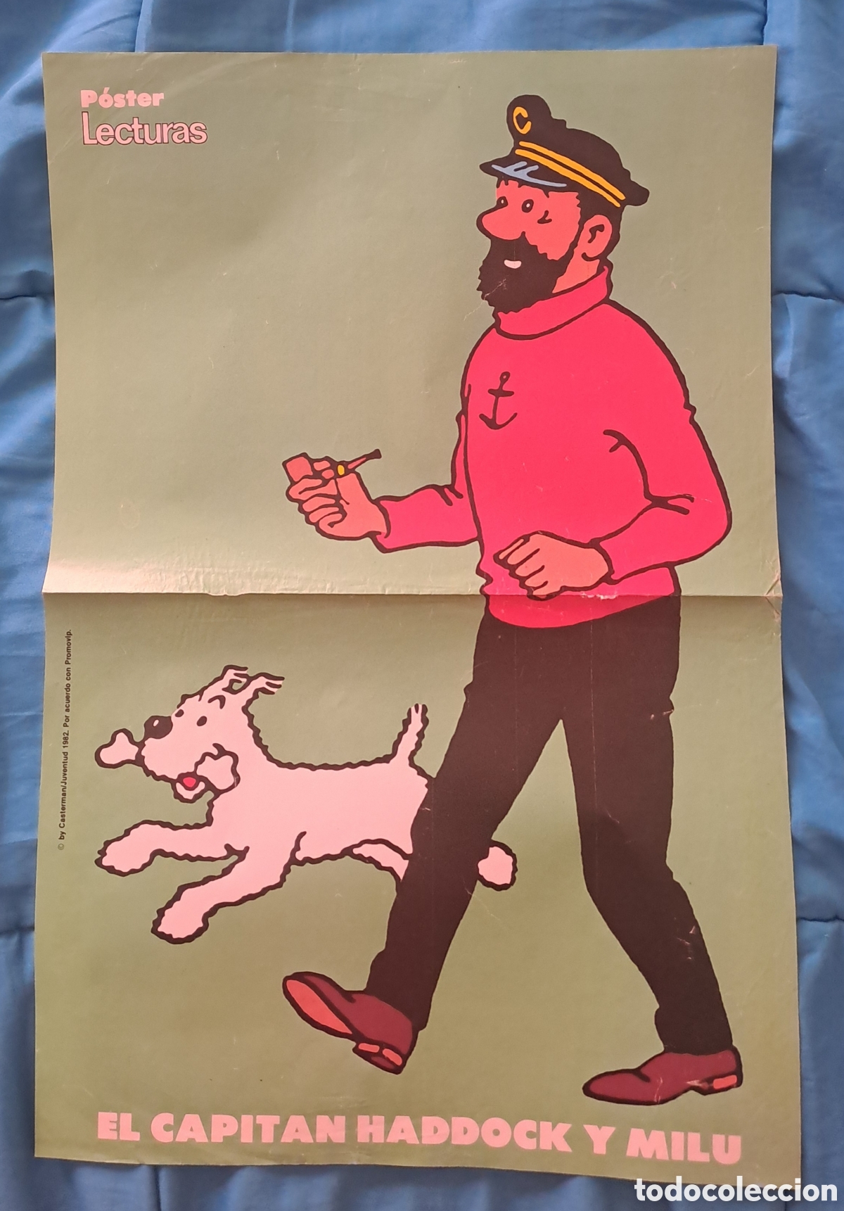 Otros Art&iacute;culos de Coleccionismo en Papel: Lote 3 Posters Tintin Lecturas