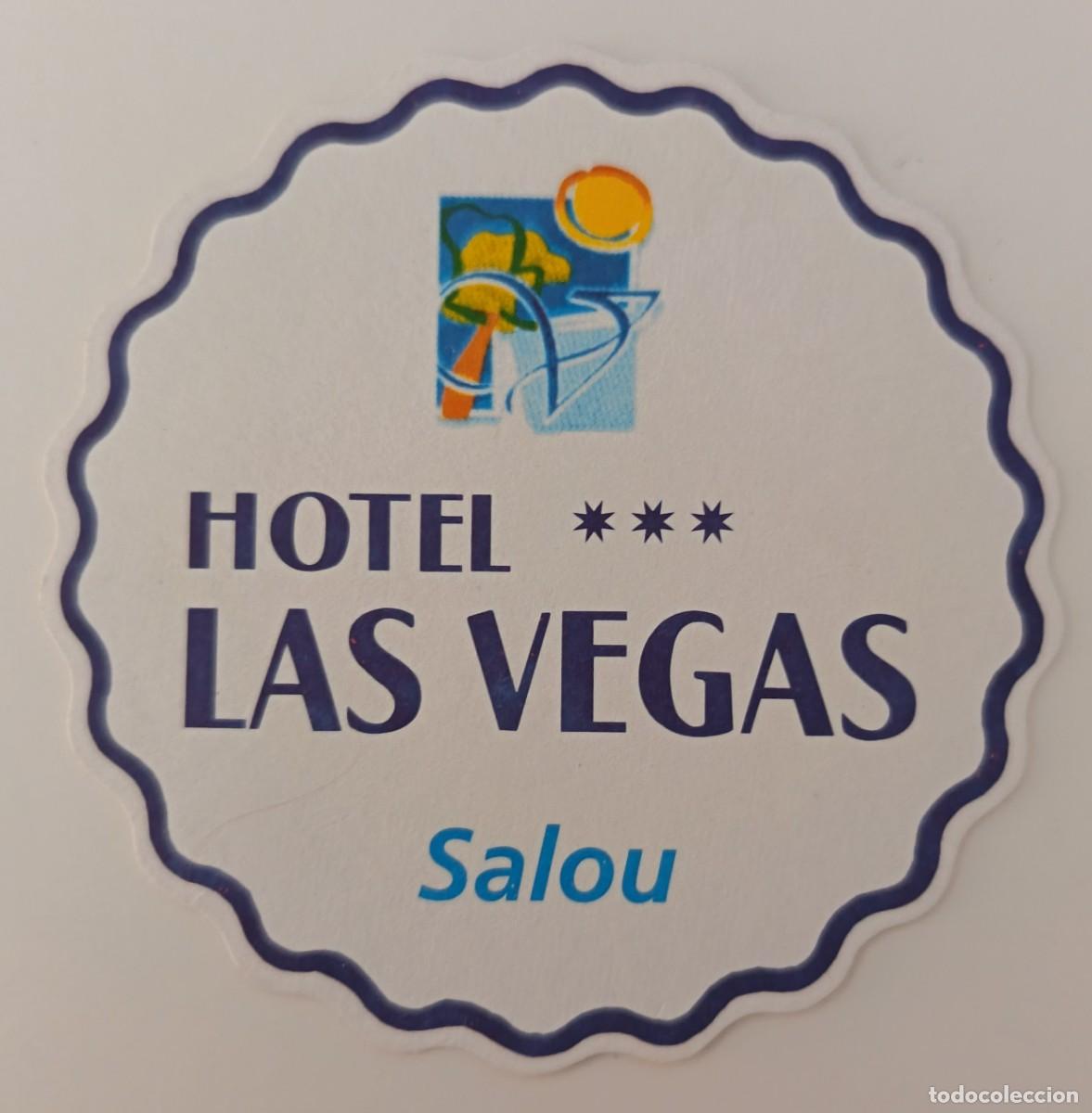 Otros Art&iacute;culos de Coleccionismo en Papel: Posavasos. Redondo. Hotel Las Vegas Salou.