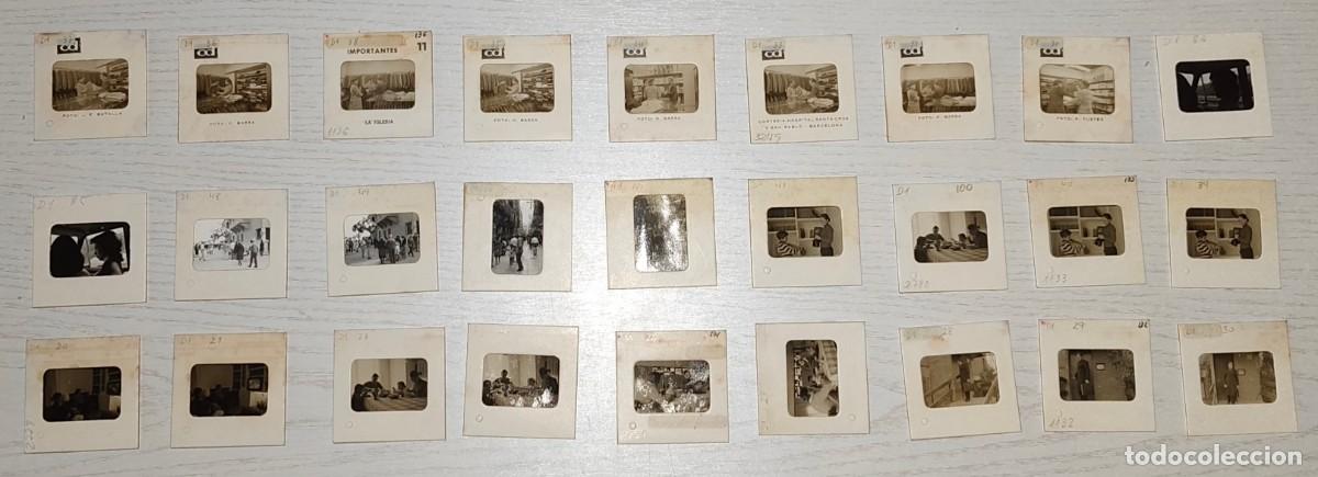 Otros Art&iacute;culos de Coleccionismo en Papel: LOTE DE 27 FOTOGRAF&Iacute;AS EN BLANCO Y NEGRO CON ESCENAS FAMILIARES EN TAMA&Ntilde;O DIAPOSITIVA - A&Ntilde;OS 70