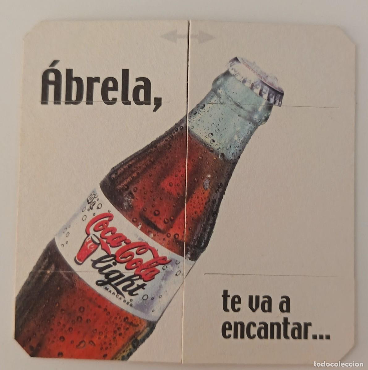Otros Art&iacute;culos de Coleccionismo en Papel: Posavasos. Cuadrado. Coca-Cola. Abrela, te va a encantar.