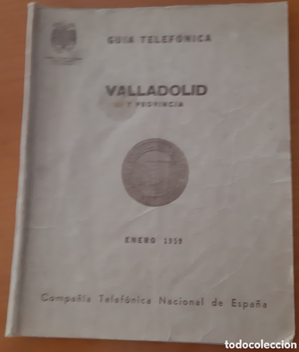 Otros Art&iacute;culos de Coleccionismo en Papel: Valladolid gu&iacute;a telef&oacute;nica a&ntilde;o 1959. Original y rara