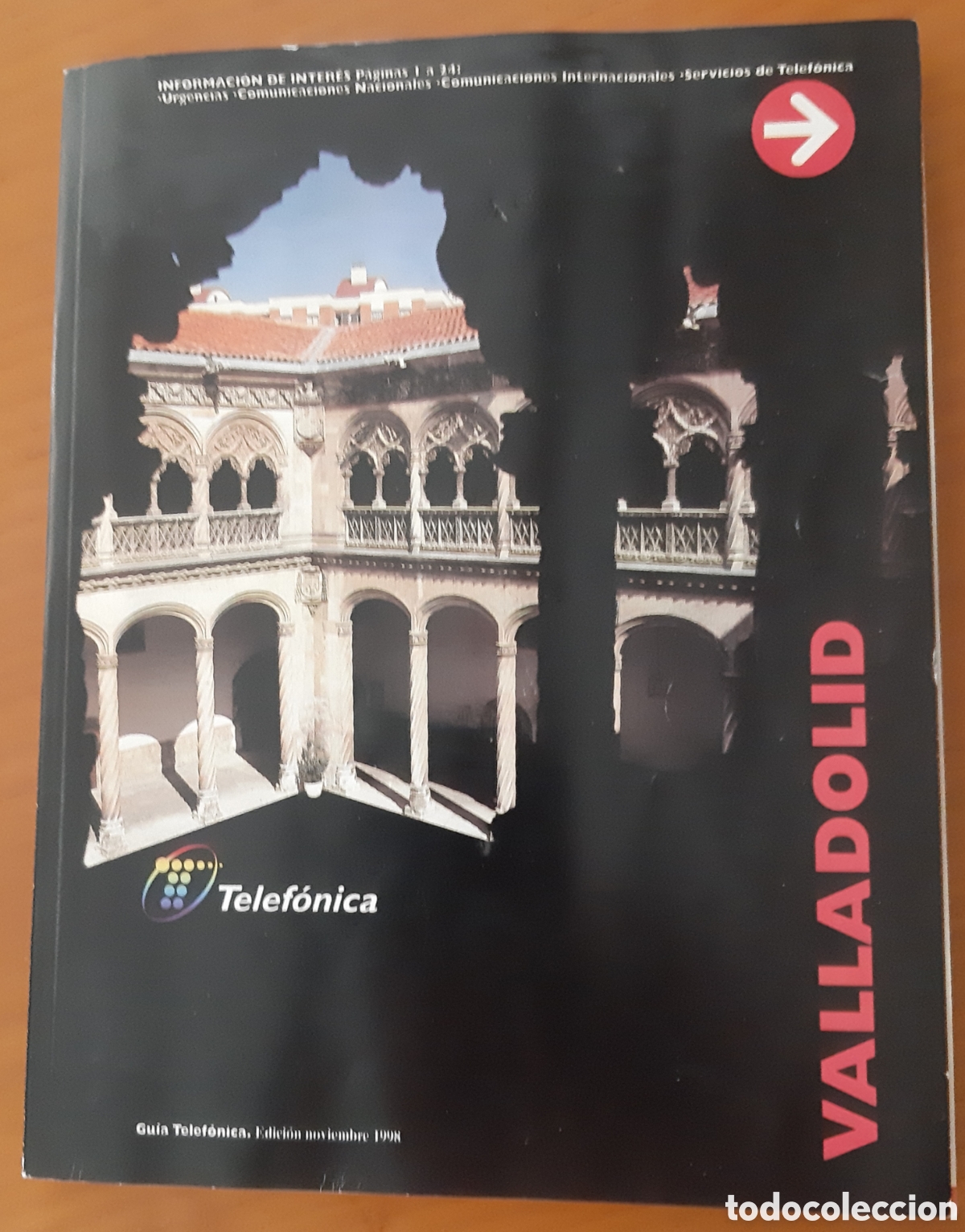 Otros Art&iacute;culos de Coleccionismo en Papel: Valladolid. Gu&iacute;a telef&oacute;nica a&ntilde;o 1988. Orinal e impecable.