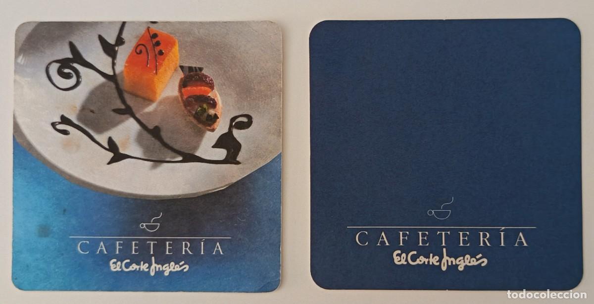 Otros Art&iacute;culos de Coleccionismo en Papel: 2 Posavasos. Cuadrados. Cafeteria el Corte Ingles.