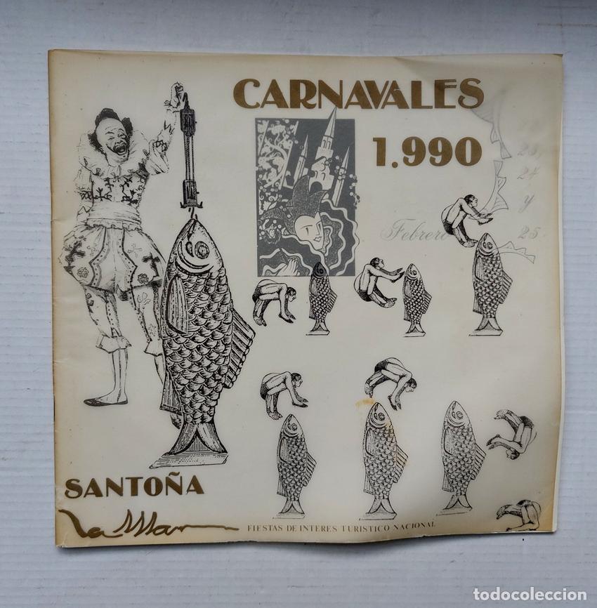 Otros Art&iacute;culos de Coleccionismo en Papel: SANTO&Ntilde;A. CARNAVALES DE 1990.