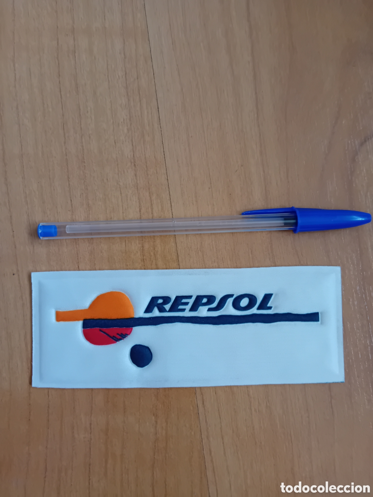 Otros Art&iacute;culos de Coleccionismo en Papel: PARCHE DE TELA SIN ESTRENAR LOGOTIPO REPSOL. A&Ntilde;OS 90