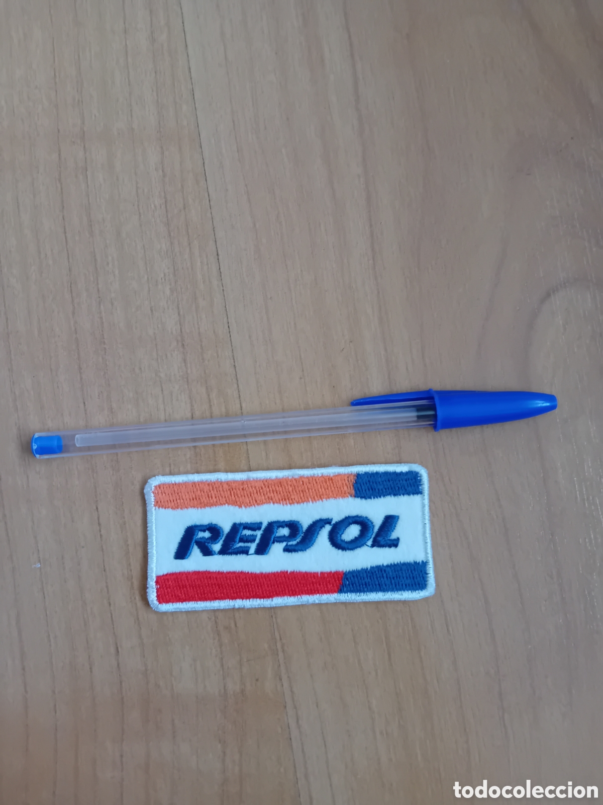 Otros Art&iacute;culos de Coleccionismo en Papel: PARCHE SIN ESTRENAR LOGOTIPO BORDADO DE REPSOL. A&Ntilde;OS 90