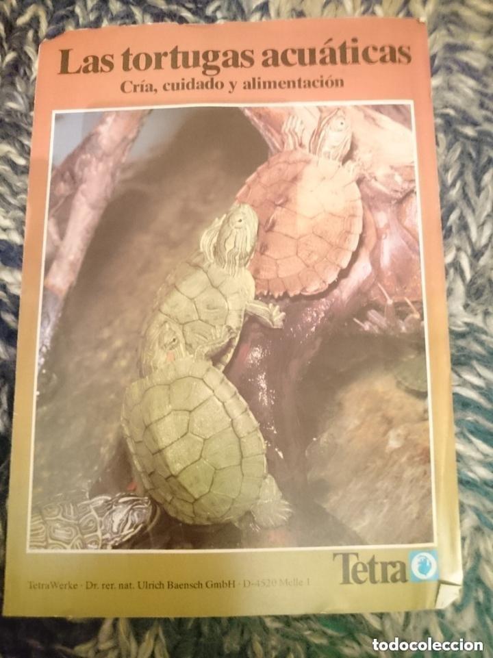 Otros Art&iacute;culos de Coleccionismo en Papel: FOLLETO INFORMATIVO - LAS TORTUGAS ACUATICAS -CRIA CUIDADO ALIMENTACION