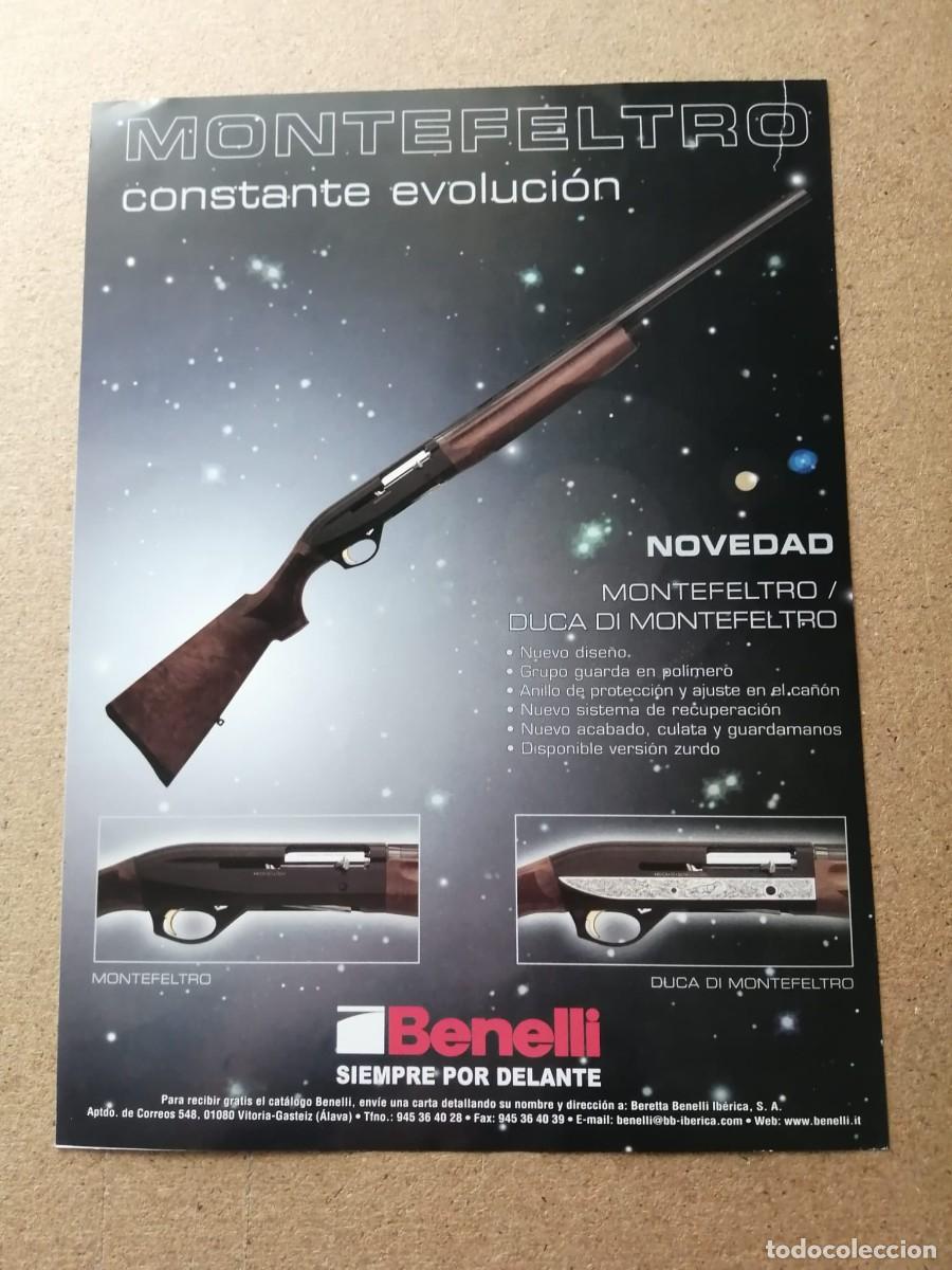 Otros Art&iacute;culos de Coleccionismo en Papel: ANUNCIO. MONTEFELTRO, DE BENELLI