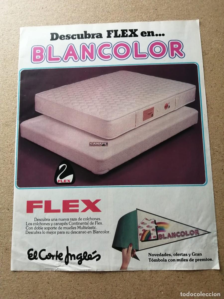 Otros Art&iacute;culos de Coleccionismo en Papel: ANUNCIO, COLCHON FLEX