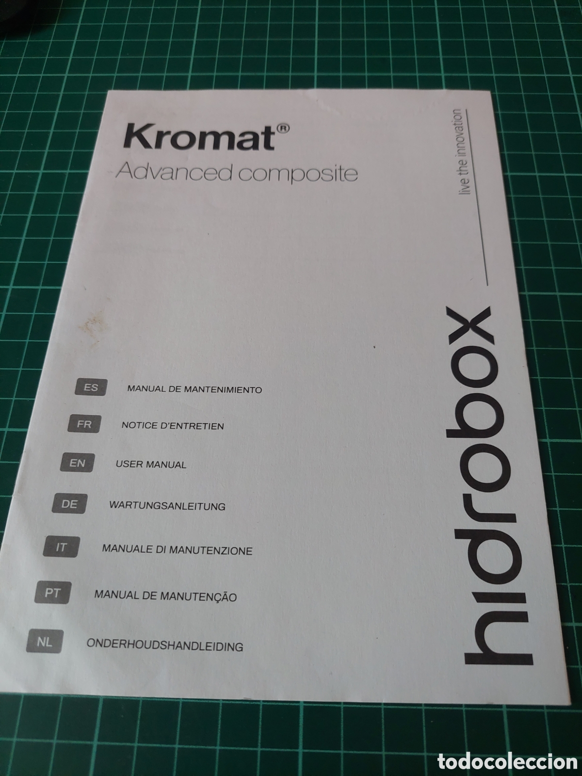 Otros Art&iacute;culos de Coleccionismo en Papel: CAT&Aacute;LOGO HIDROBOX KRONAT MANTENIMIENTOS