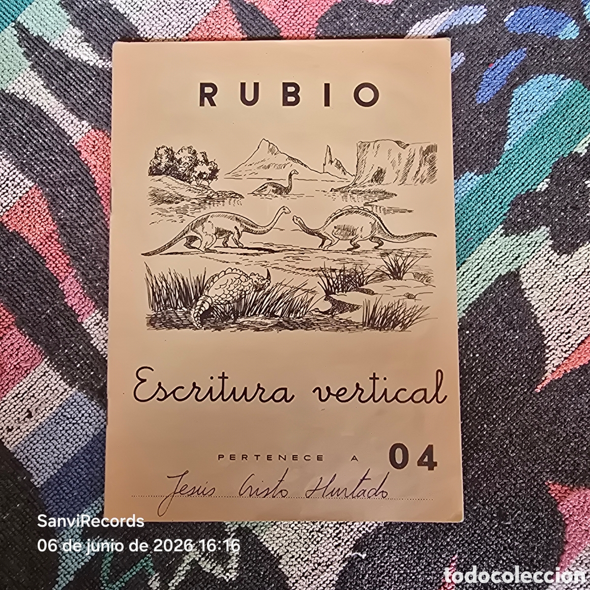 Collectionnisme Papier divers: CUADERNOS RUBIO: ESCRITURA VERTICAL 04 (1963)