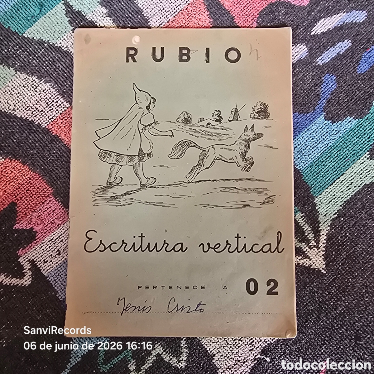 Collectionnisme Papier divers: CUADERNOS RUBIO: ESCRITURA VERTICAL 02 (1963)