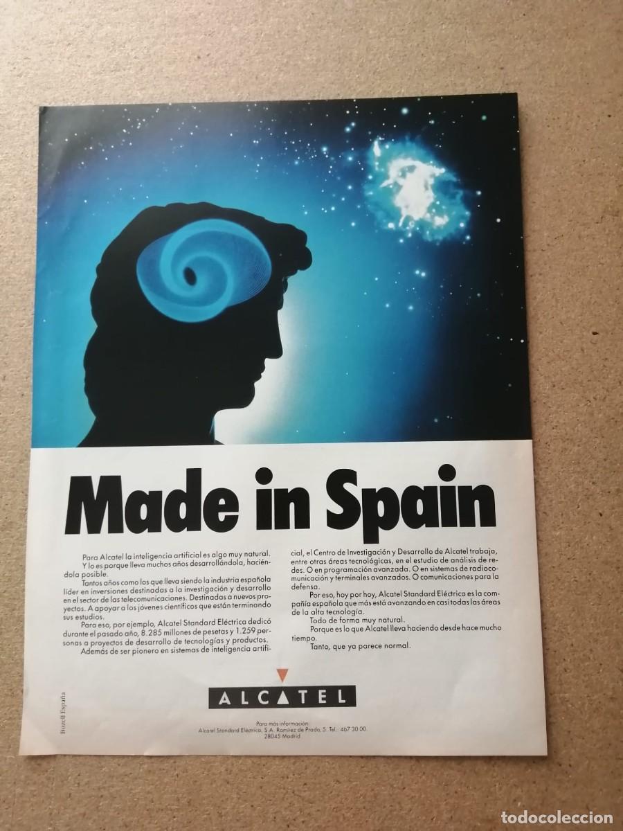 Otros Art&iacute;culos de Coleccionismo en Papel: ANUNCIO. ALCATEL....