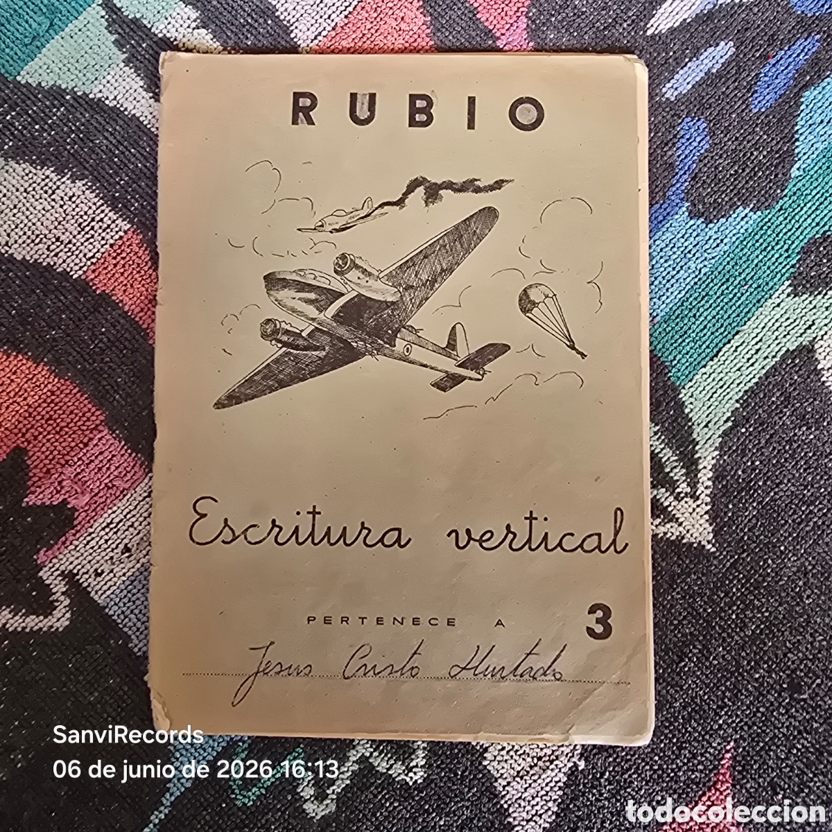 Otros Art&iacute;culos de Coleccionismo en Papel: CUADERNOS RUBIO: ESCRITURA VERTICAL 3 (1962)
