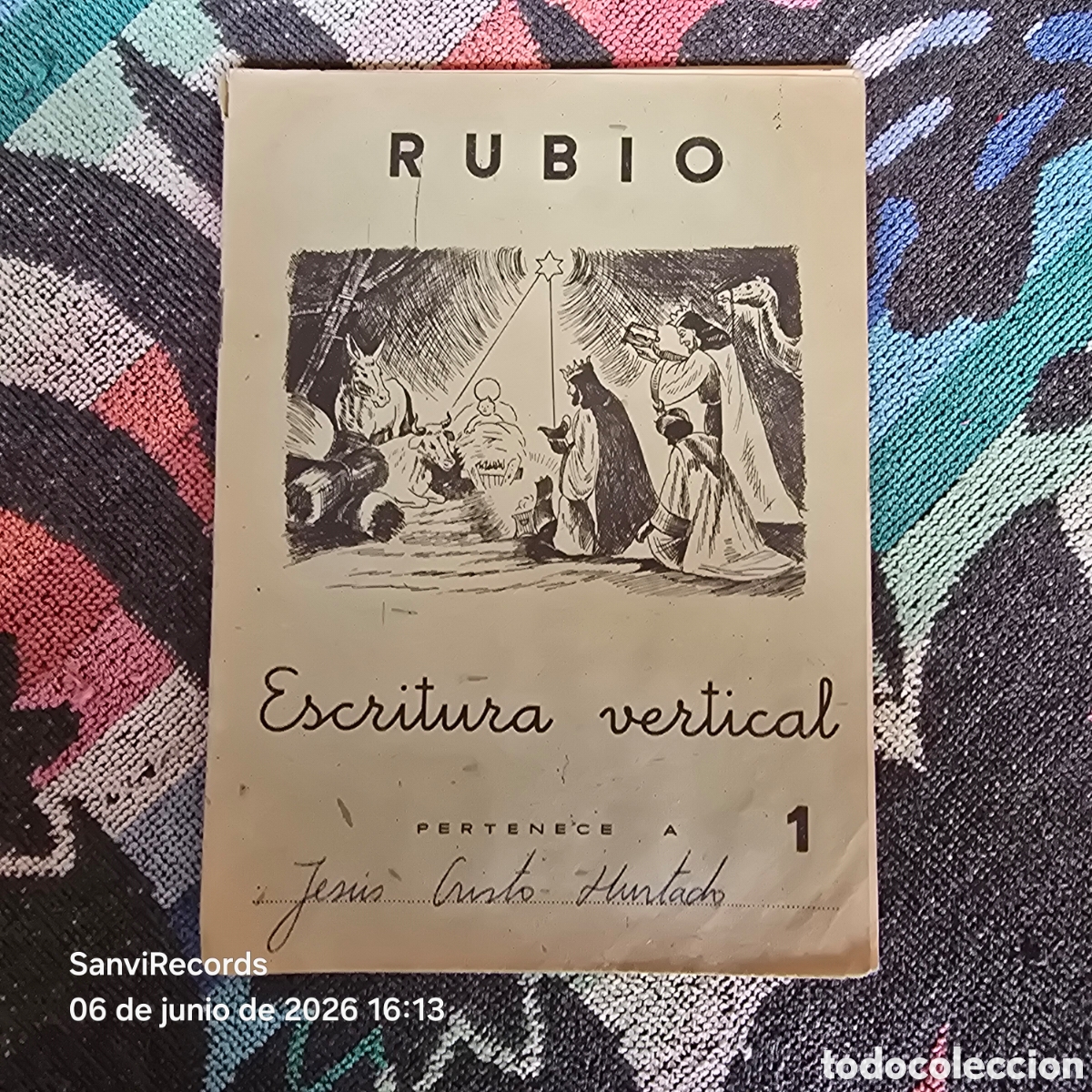Otros Art&iacute;culos de Coleccionismo en Papel: CUADERNOS RUBIO: ESCRITURA VERTICAL 1 (1962)