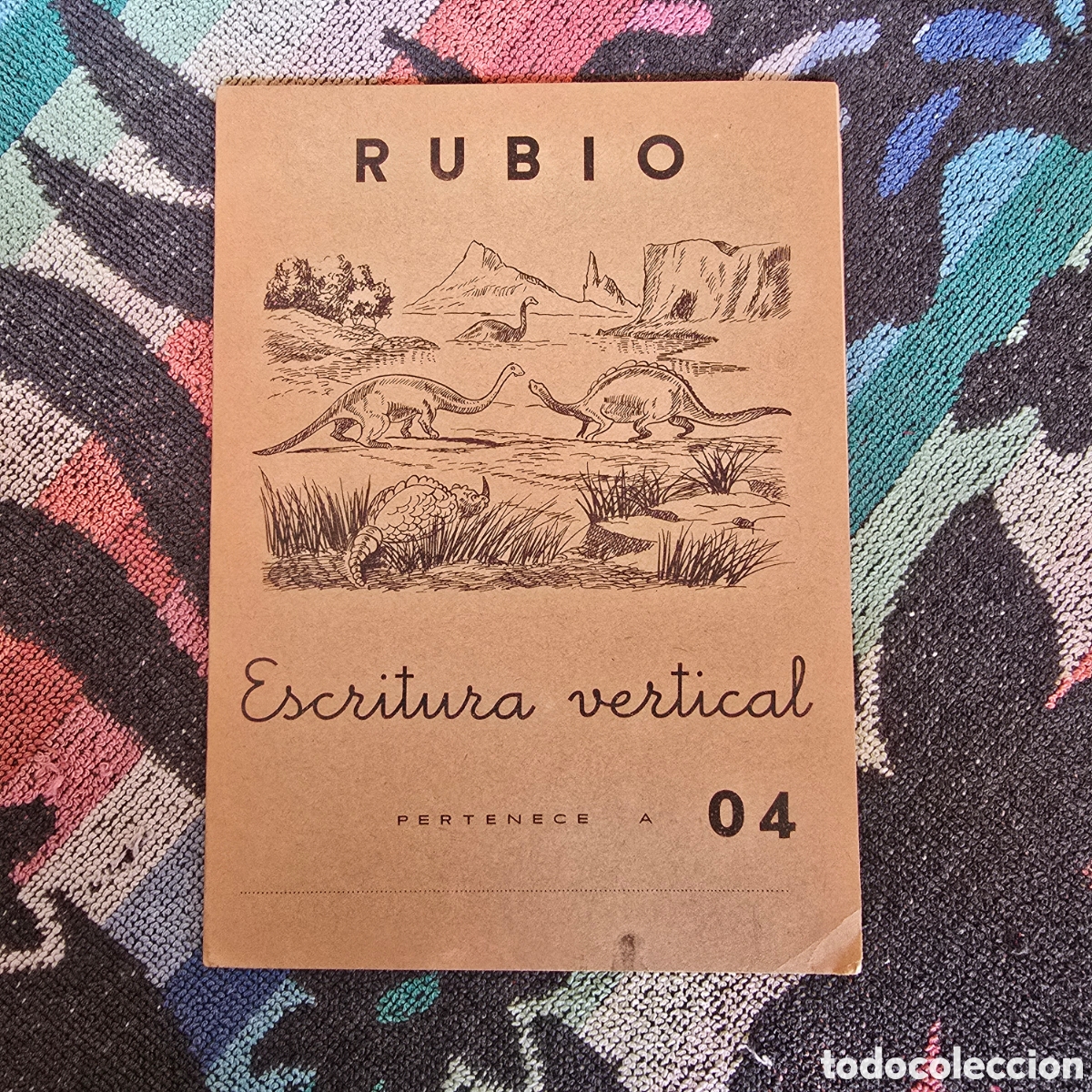 Otros Art&iacute;culos de Coleccionismo en Papel: CUADERNOS RUBIO: ESCRITURA VERTICAL 04 (1963)