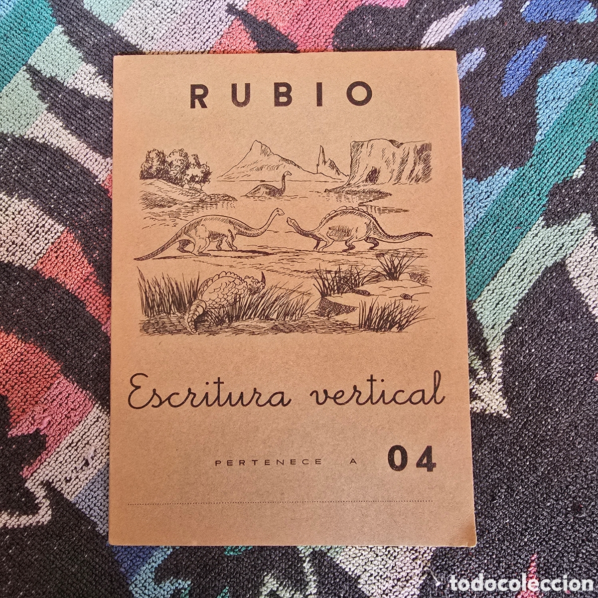 Otros Art&iacute;culos de Coleccionismo en Papel: CUADERNOS RUBIO: ESCRITURA VERTICAL 04 (1963)