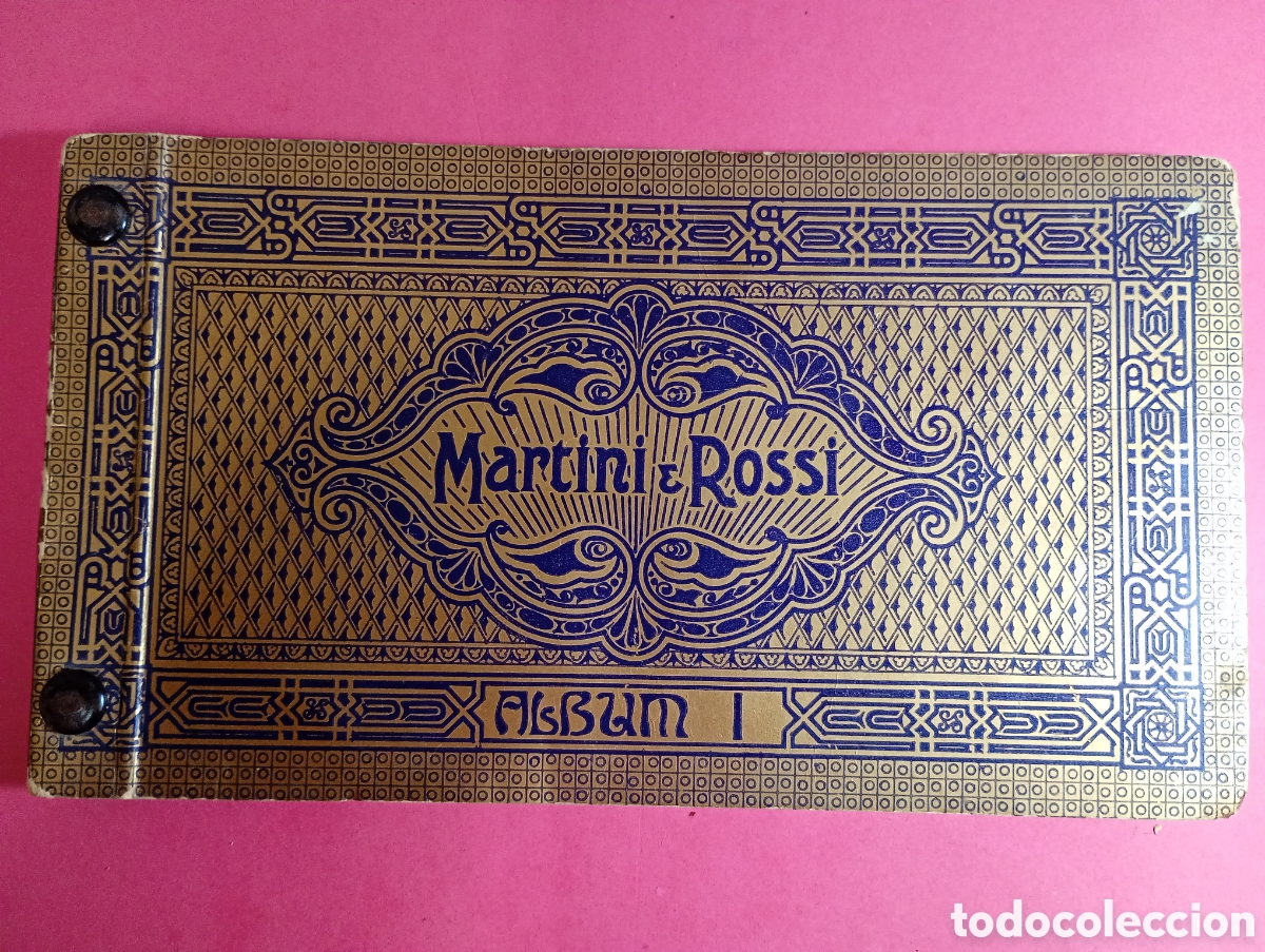 Otros Art&iacute;culos de Coleccionismo en Papel: MARTINI ROSSI ALBUM 1 DE FILMINAS DE 10 HOJAS Y 12 FILMINAS POR HOJA incompleto ver detalle