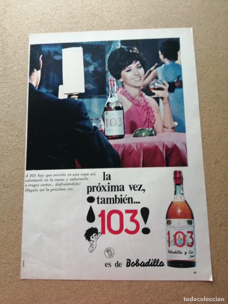 Otros Art&iacute;culos de Coleccionismo en Papel: ANUNCIO. BRANDY 103.