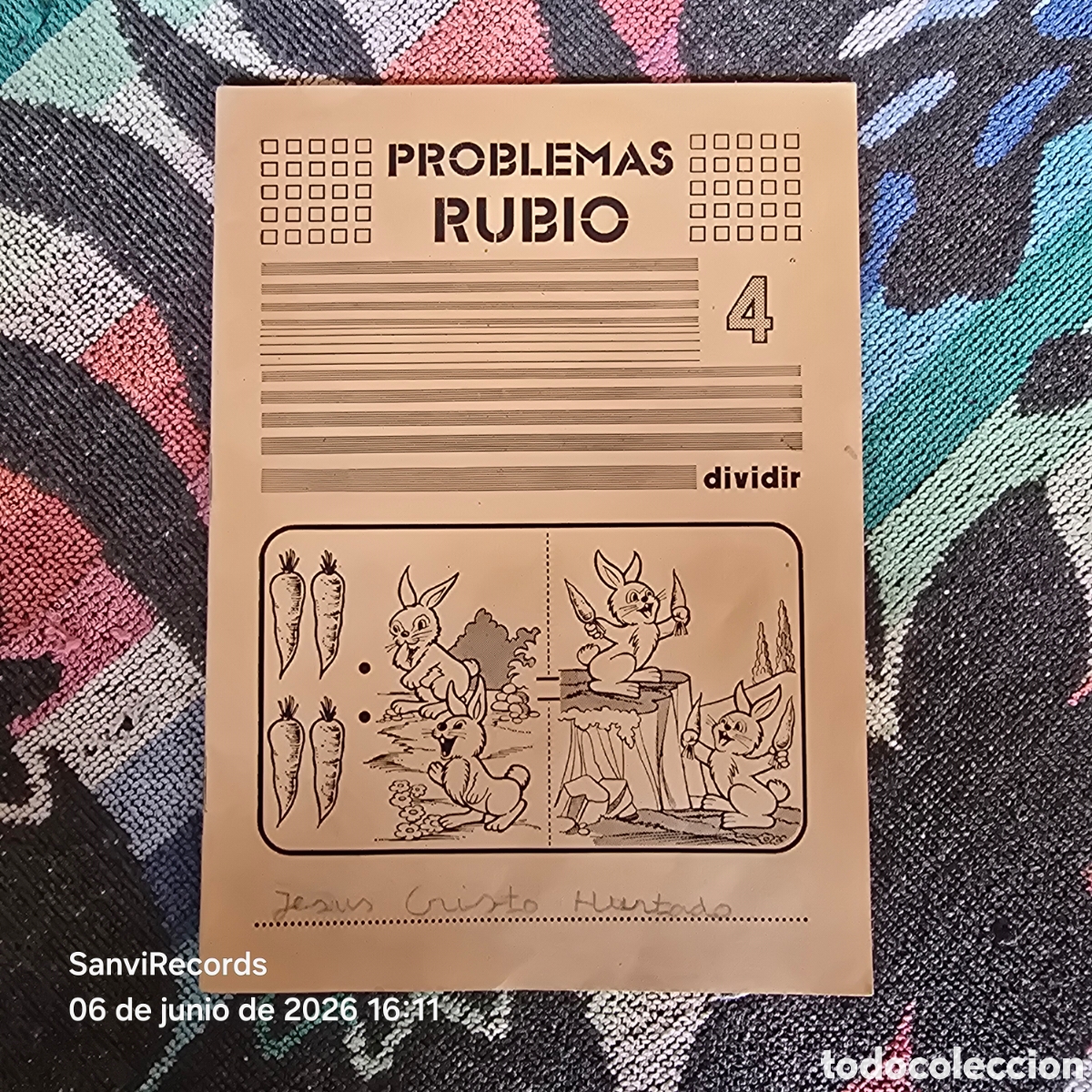 Otros Art&iacute;culos de Coleccionismo en Papel: PROBLEMAS RUBIO 4: DIVIDIR (1977)