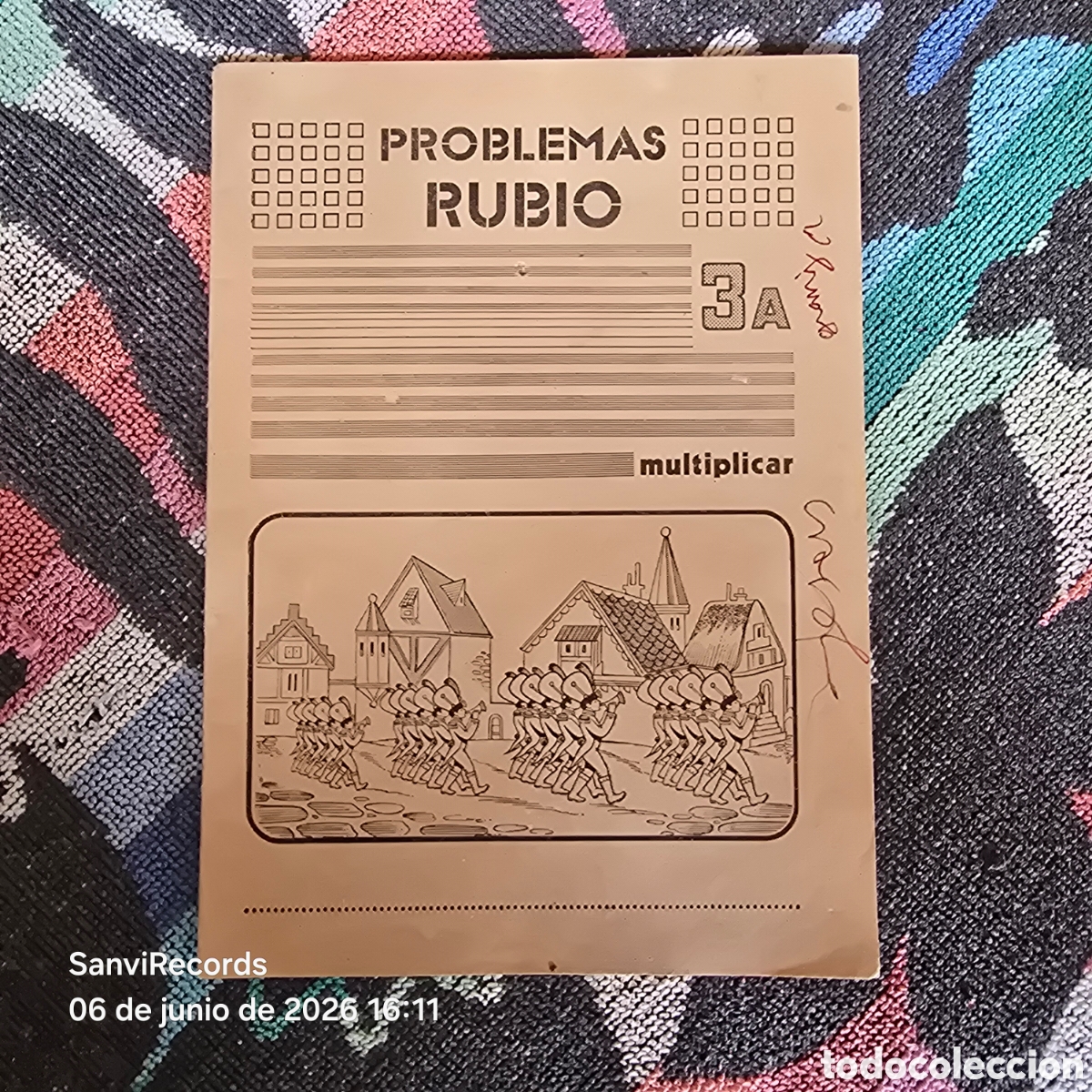 Otros Art&iacute;culos de Coleccionismo en Papel: PROBLEMAS RUBIO 3A: MULTIPLICAR (1977)