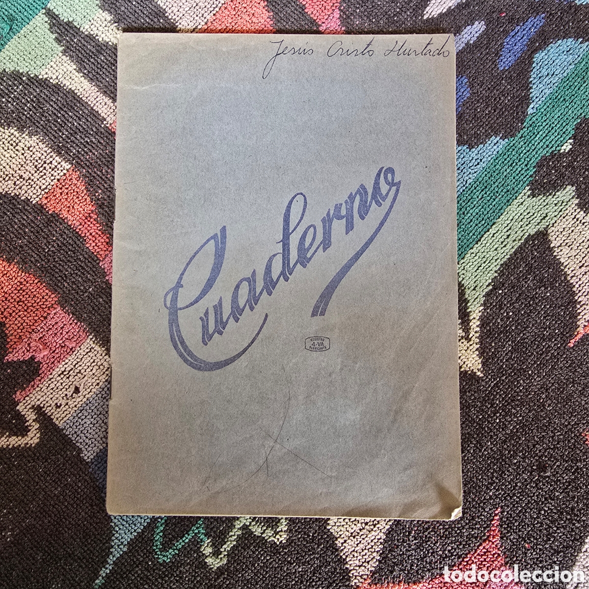Otros Art&iacute;culos de Coleccionismo en Papel: CUADERNO (REGISTRO 4.VA FABRICANTE)