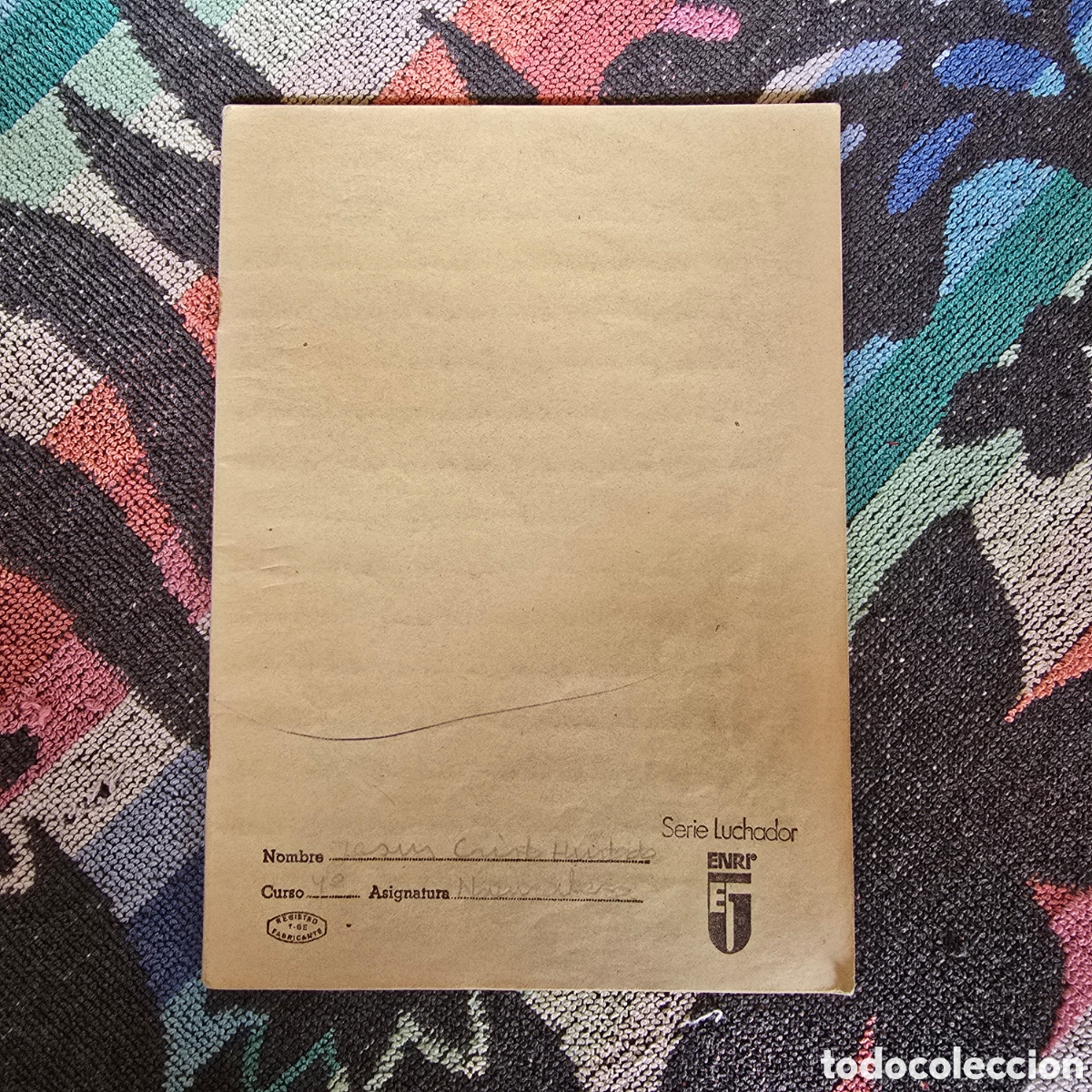 Otros Art&iacute;culos de Coleccionismo en Papel: CUADERNO, SERIE LUCHADOR (ENRI)